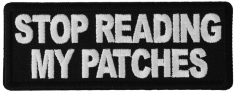 Stop Reading My Patches Patch